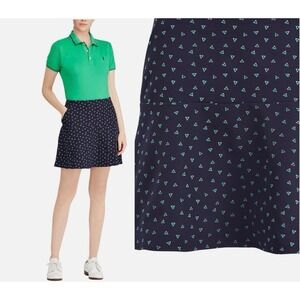 Polo Golf Ralph Lauren Skort Womens Small Navy Blue Preppy Athletic Skirt Tennis
